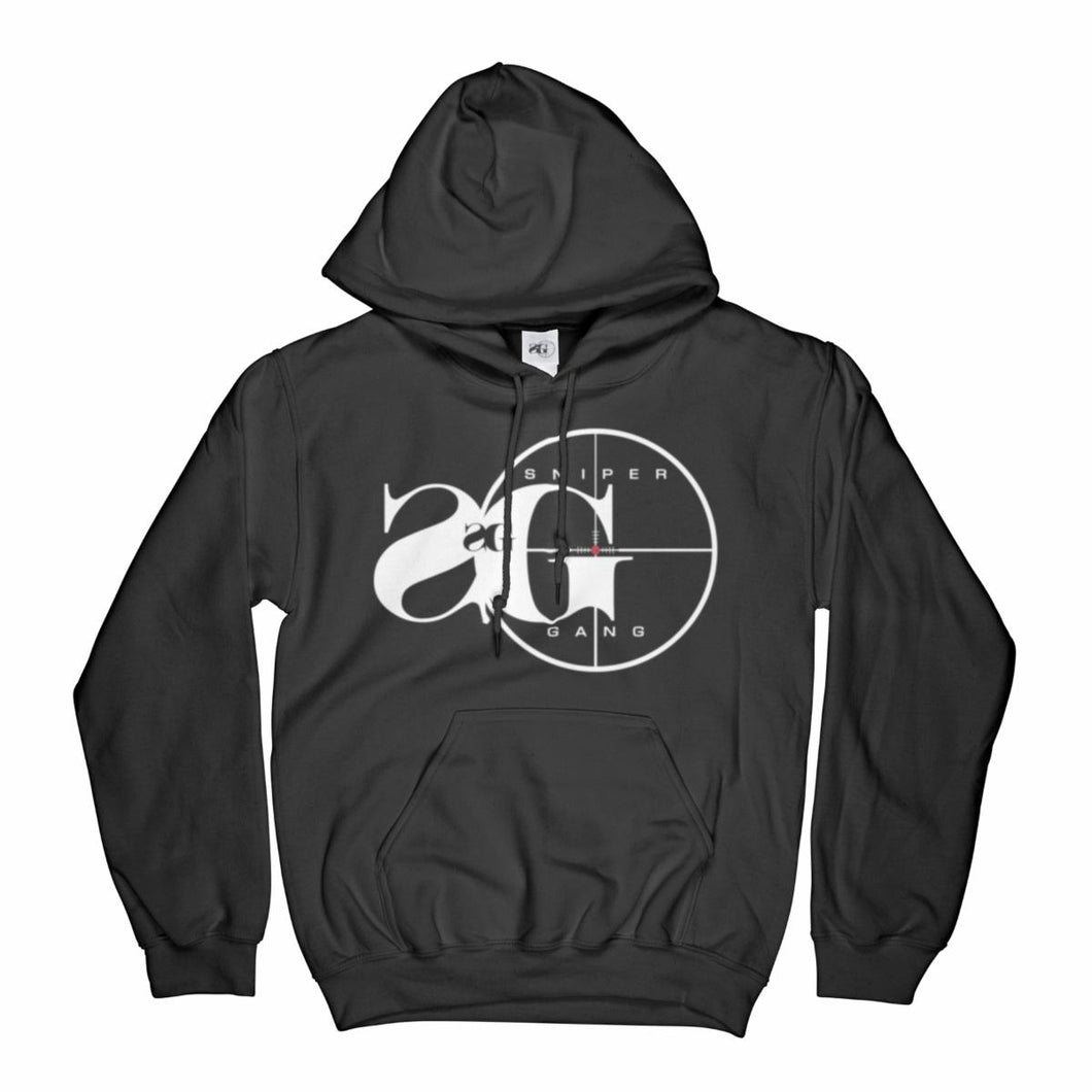 Sniper Gang Logo Hoodie BLK