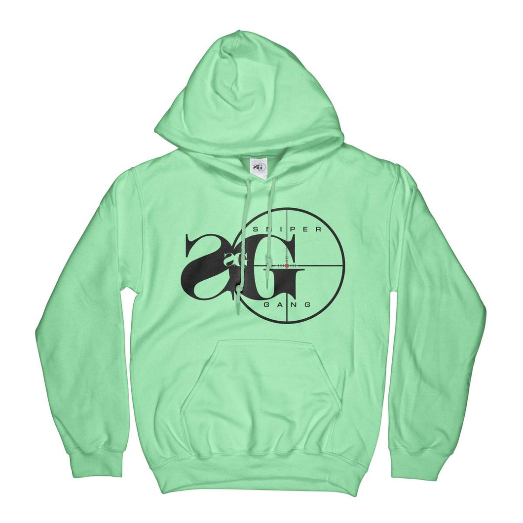 Sniper Gang Logo Hoodie Mint