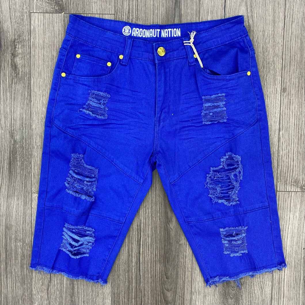ARGONAUT NATIONS MEN RIP SHORTS ROYAL (S8502-R0YAL)